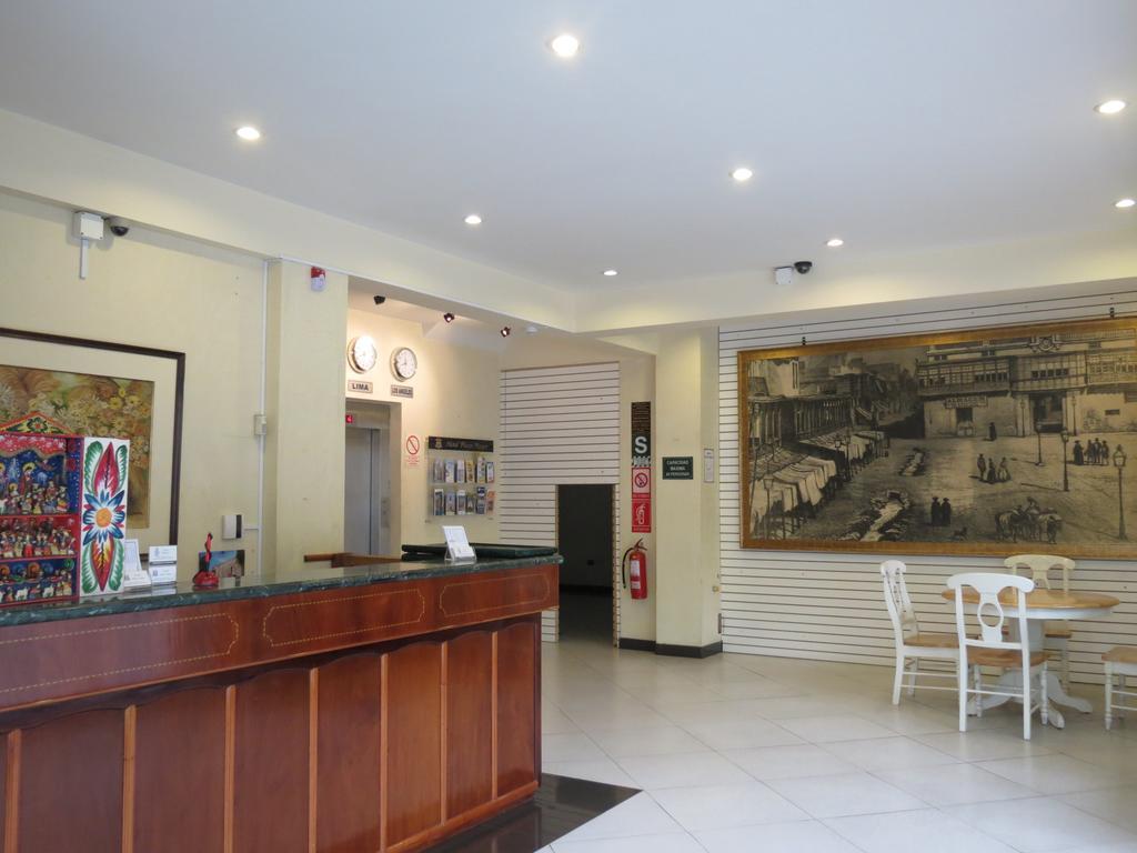 Hotel Plaza Mayor Lima Buitenkant foto